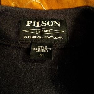 Filson XS Mackinaw wool vest